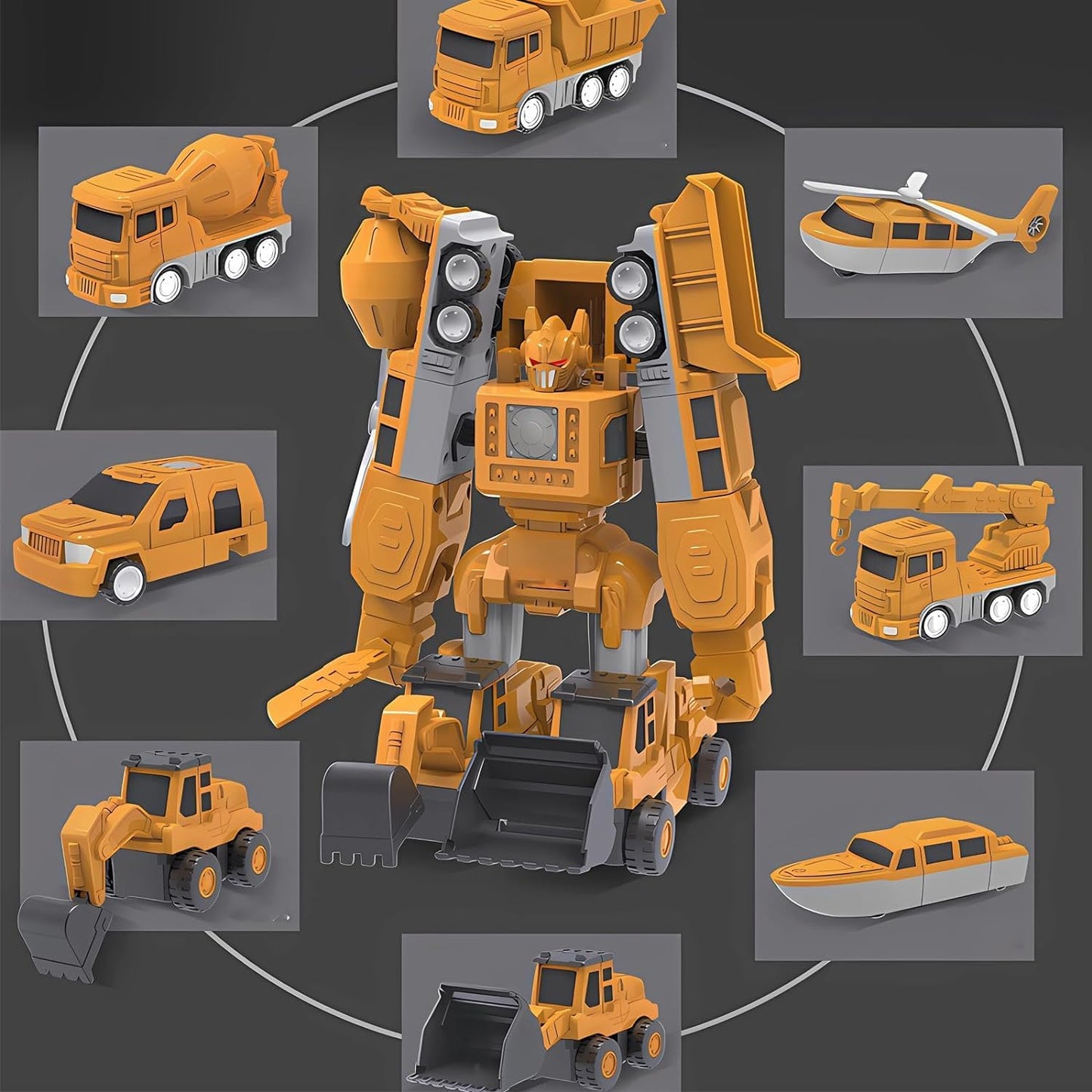 RoboCraft™ – Magnetic Robo Car Set
