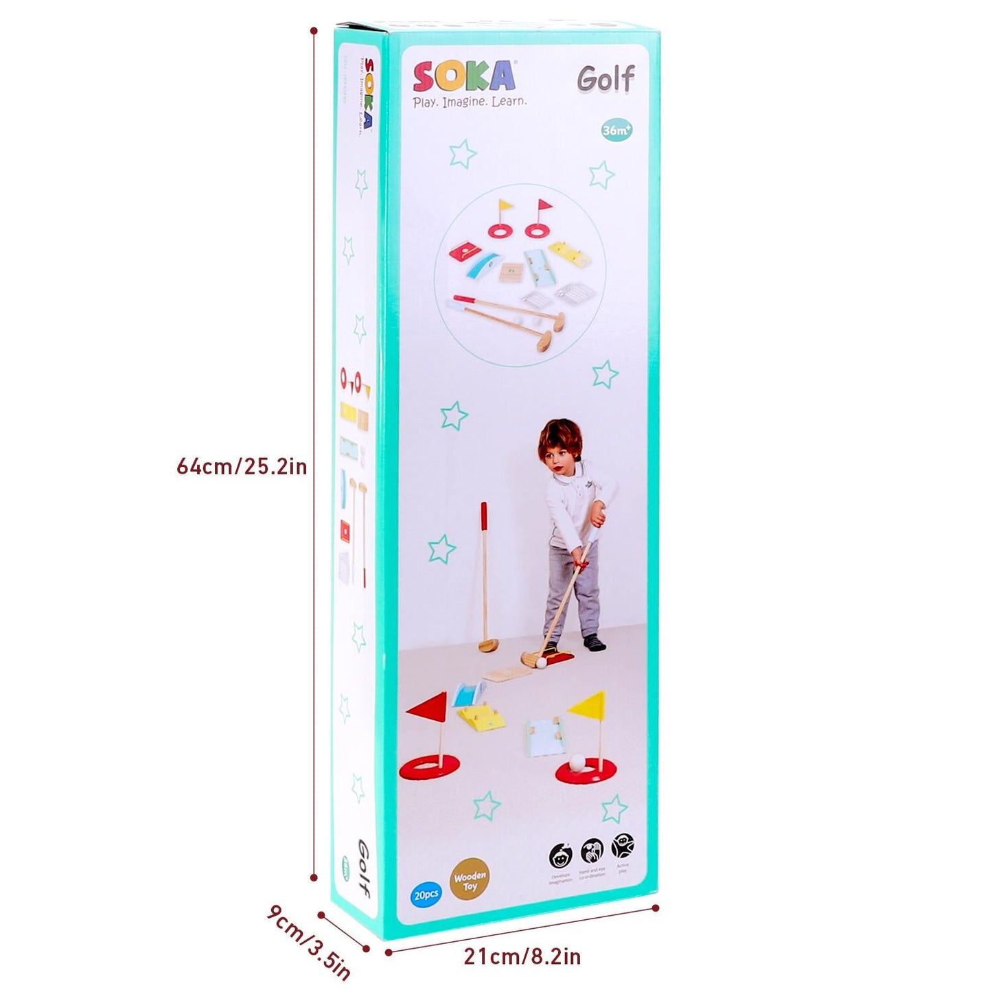 SOKA Golf Adventure Set Mini Golf for All Ages