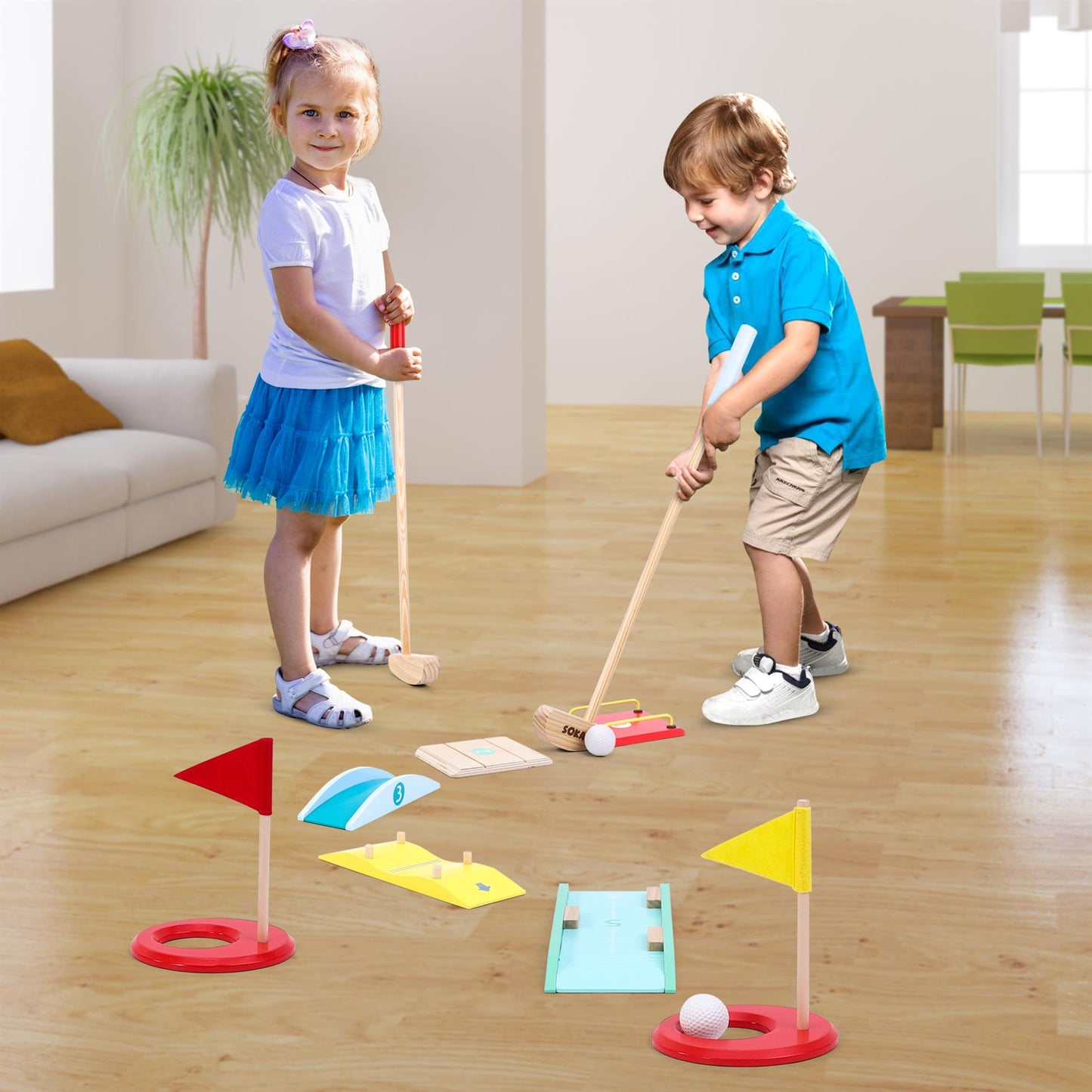 SOKA Golf Adventure Set Mini Golf for All Ages