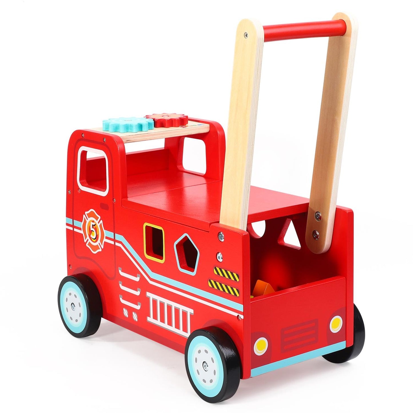 SOKA Fire Engine Ride-On Toy