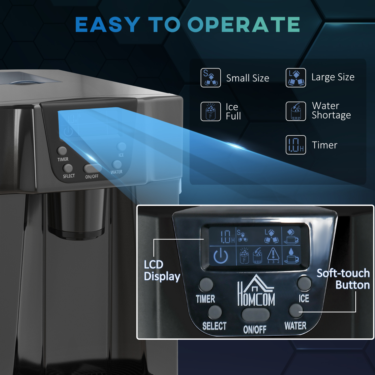ChillMate Ice Maker & Water Dispenser – No Plumbing, Compact & Efficient!