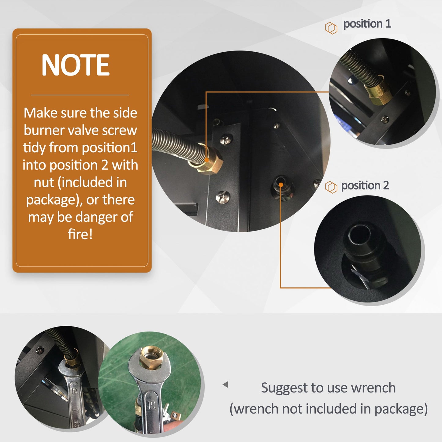 3+1 Burner Gas BBQ Grill