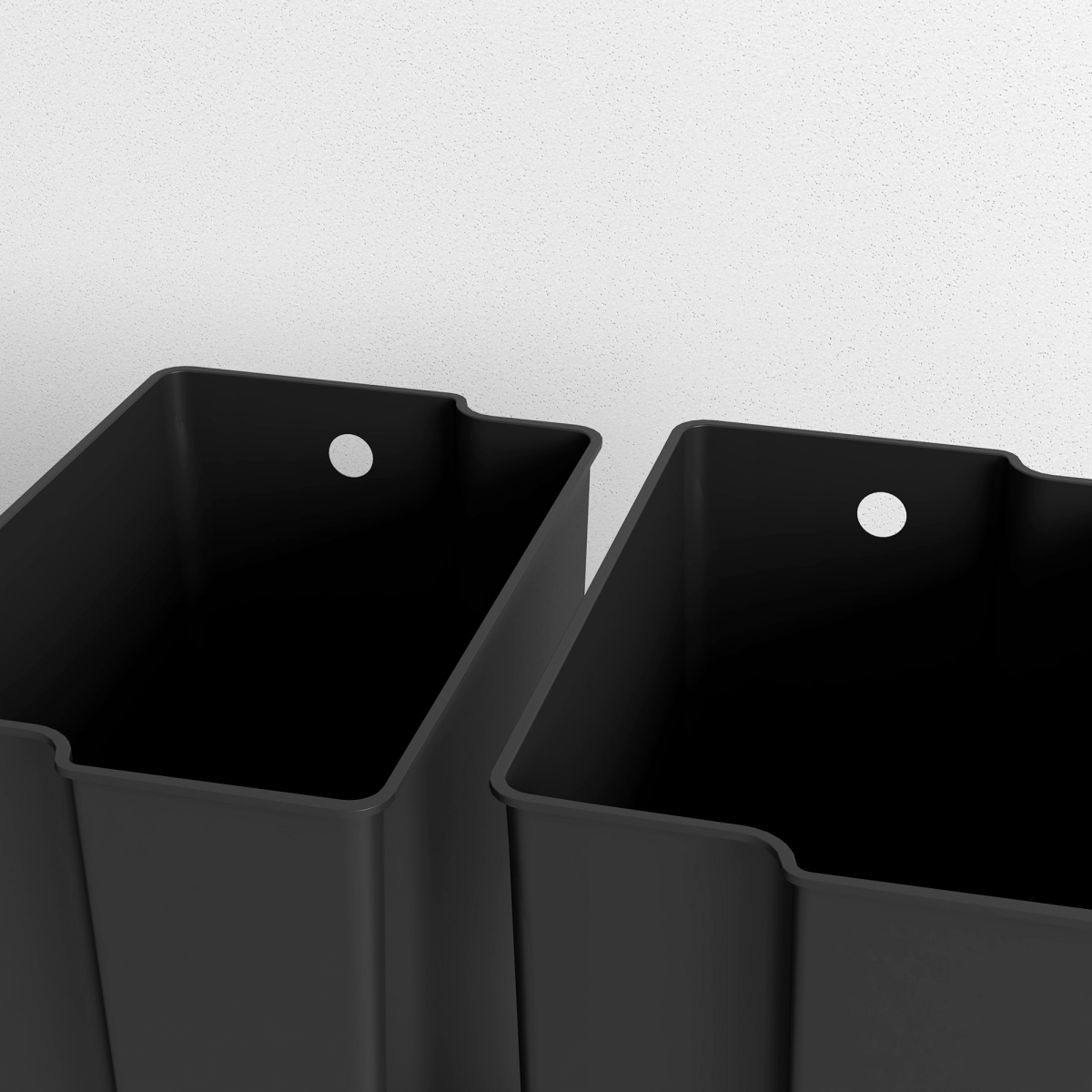 Stainless Steel 25L Double Kitchen Pedal Bin with Soft-Close Lid