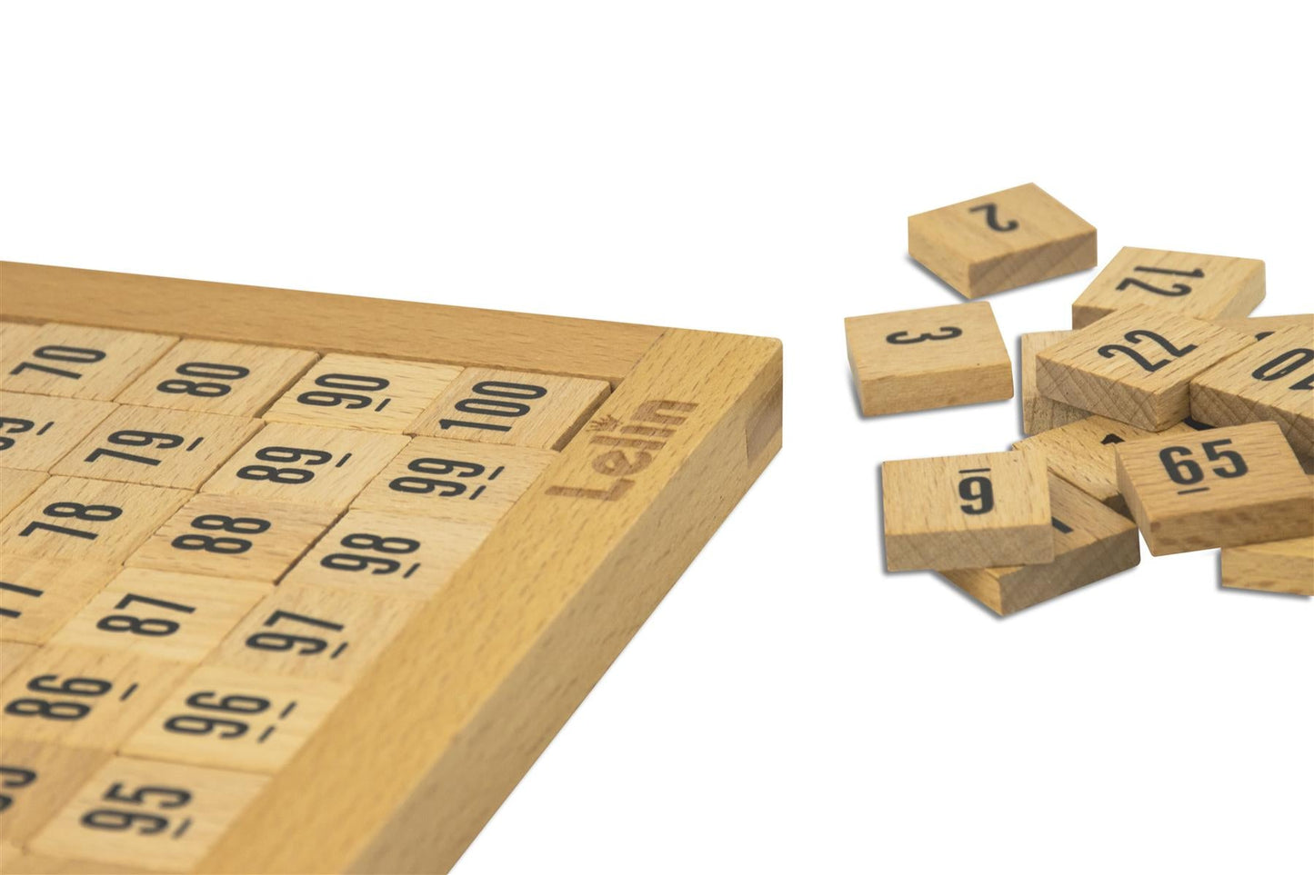 LELIN Wooden Hundred Board for Kids