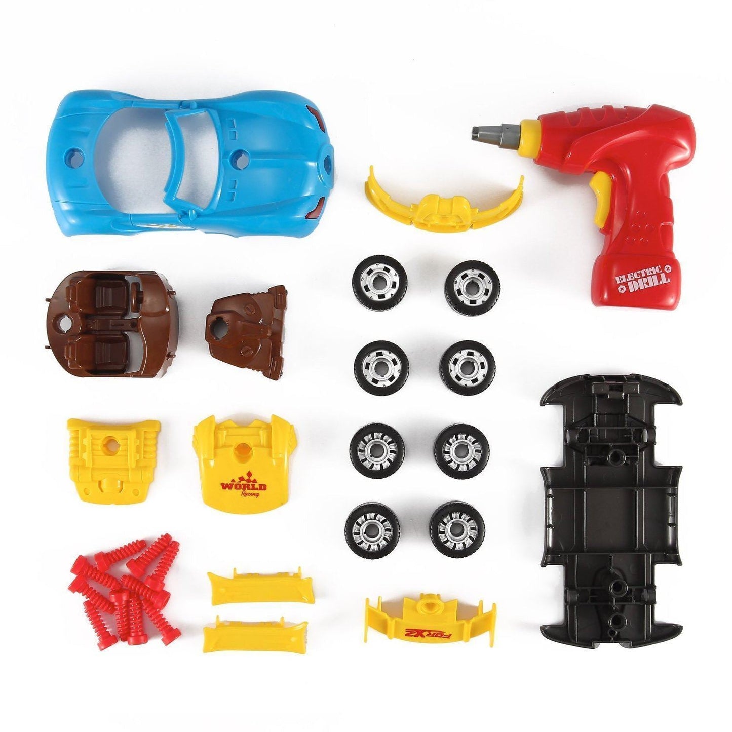 SOKA 30PC Take-A-Part Racing Car STEM Kit