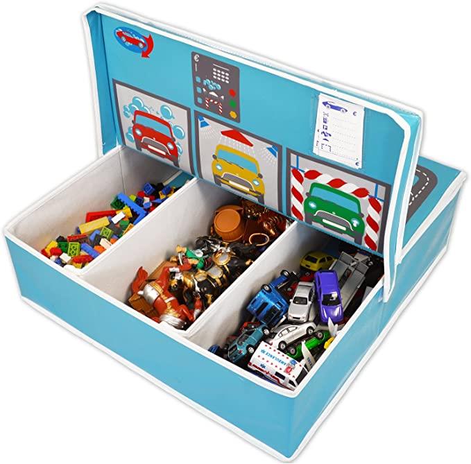 Pop-It-Up Garage Playset Road Mat & Foldable Storage