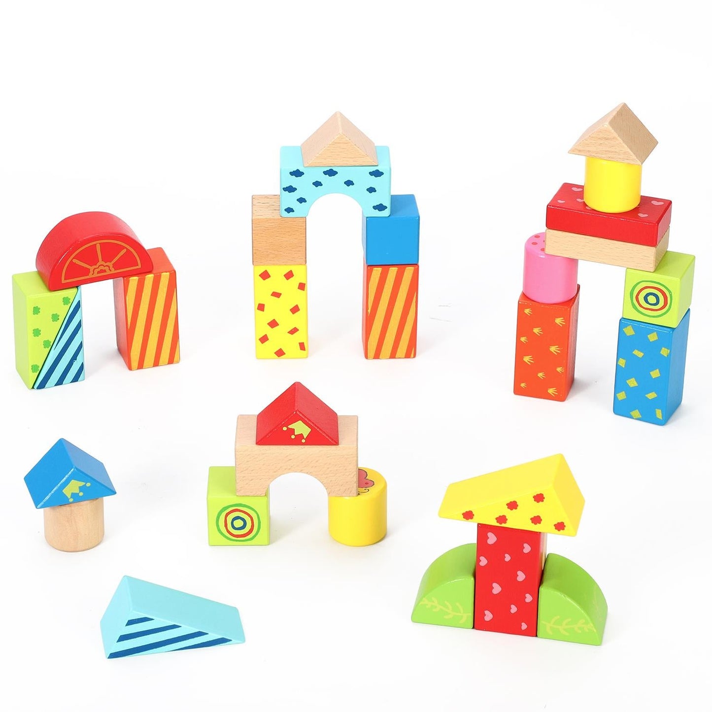 SOKA Walkie Walker Colorful Wooden Blocks