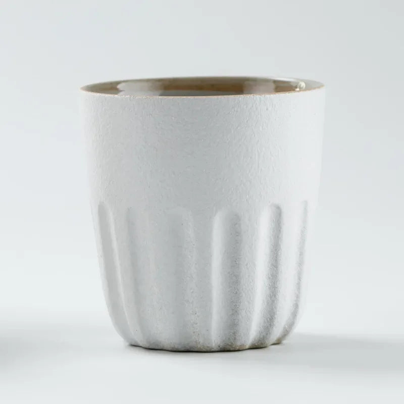 Set of 2, 4 & 6 Premium Stoneware Ceramic Coffee Tumbler Mugs - 5 Colours