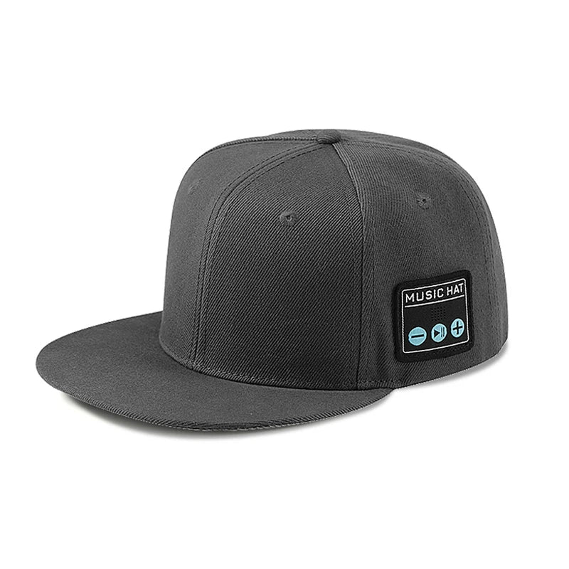 Bluetooth Music Baseball Cap – Wireless Sports Hat with Dual Speakers & Built-in Mic for Running & Outdoor Use