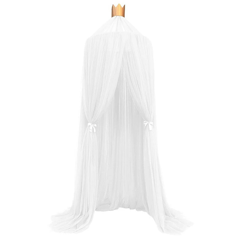 Baby Bed Canopy Mosquito Net – Hanging Crib Tulle Curtains for Nursery & Children’s Room Decor