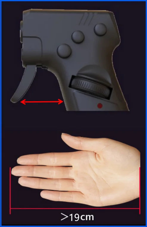 Ergonomic Gun Style Gaming Mouse