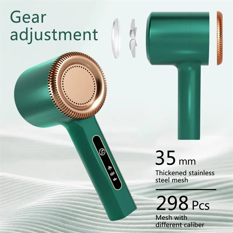 USB Rechargeable Lint Remover – Electric Clothes & Sweater Shaver for Fuzz Removal