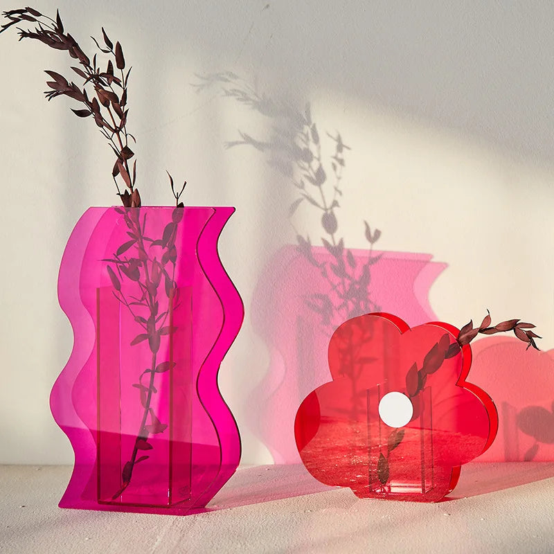 Waveform Acrylic Vase