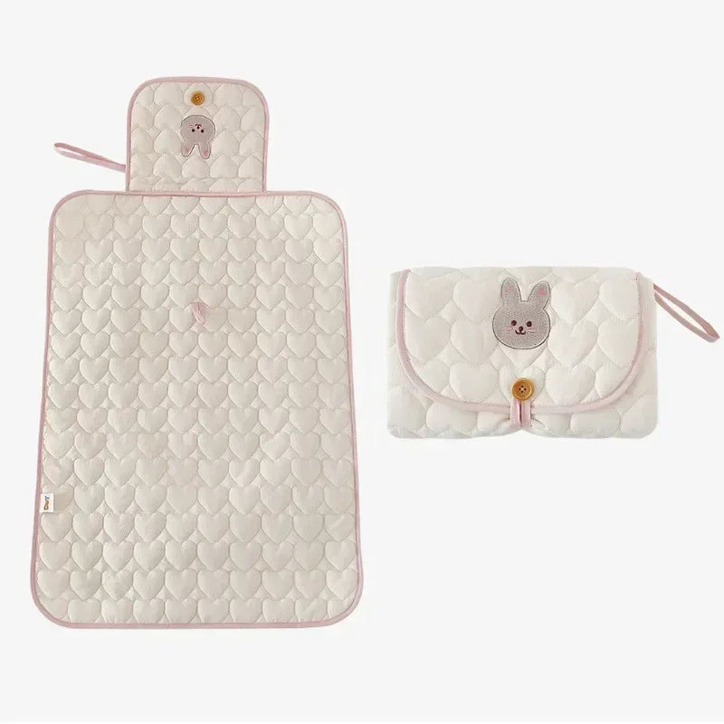 Portable Baby Changing Pad – Foldable Waterproof Travel Diaper Changing Station