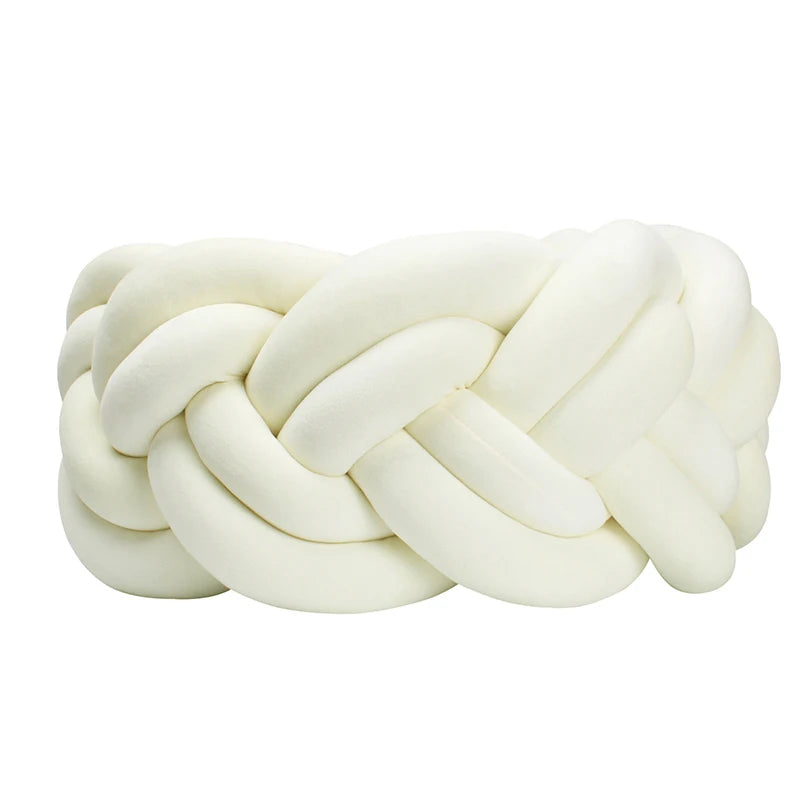 Braided Baby Crib Bumper – 300/400cm Soft Cushion Bed Protector for Newborns & Nursery Decoration