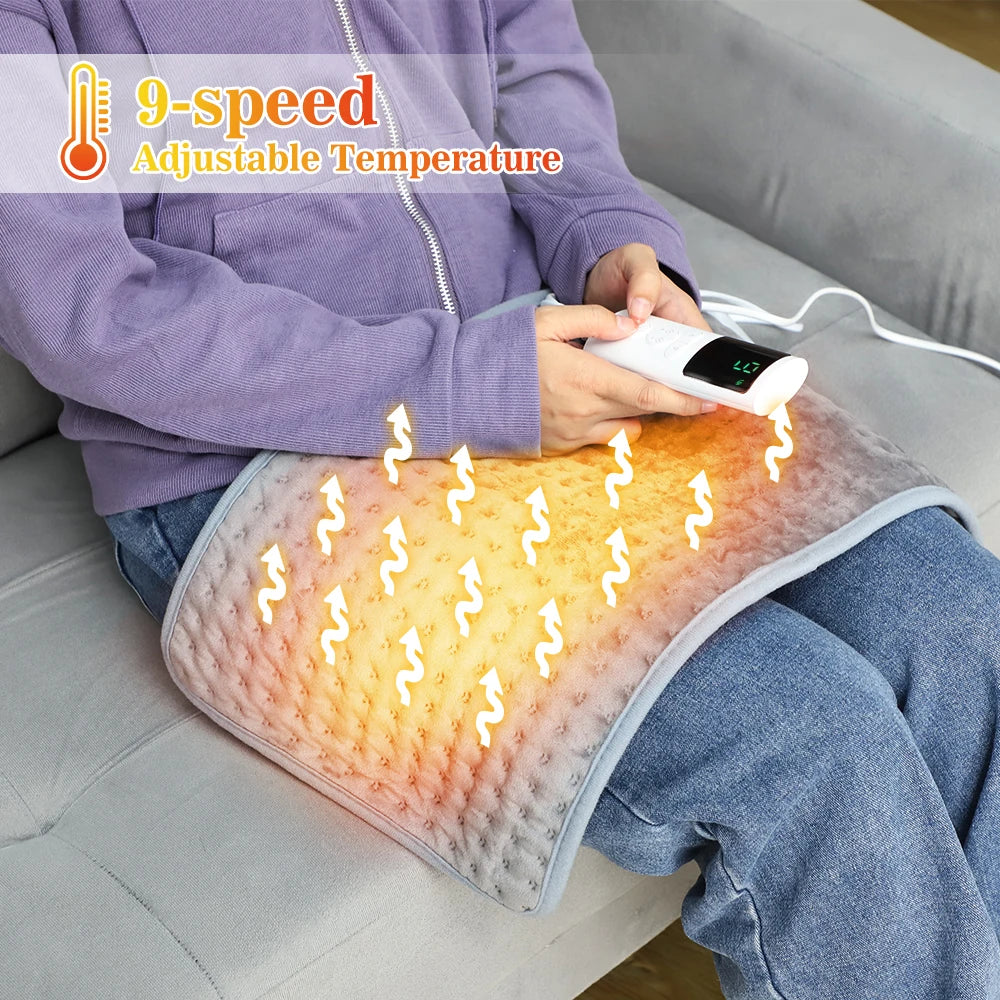 Electric Heating Pad – Washable Warm Blanket for Bed, Office, Hands & Feet (60×30cm)