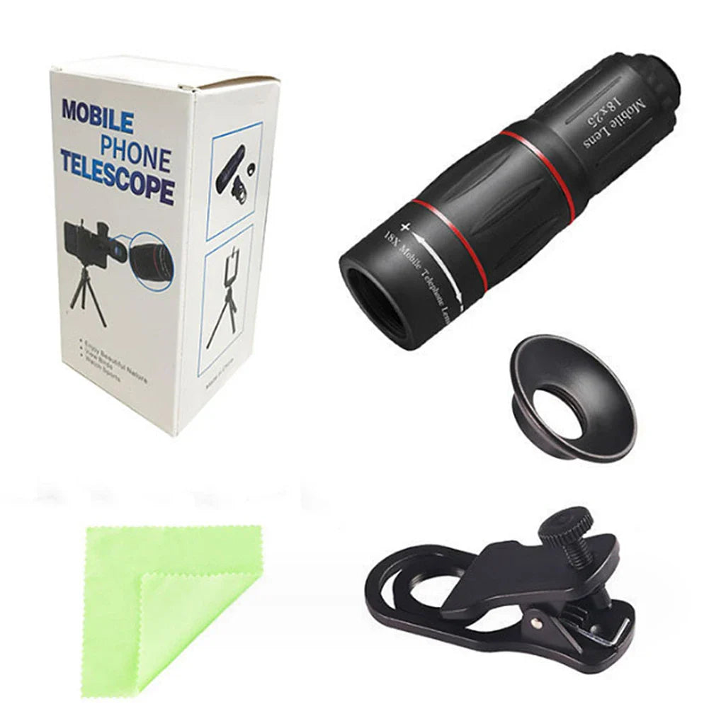 Mobile Clip-On Monocular Telescope