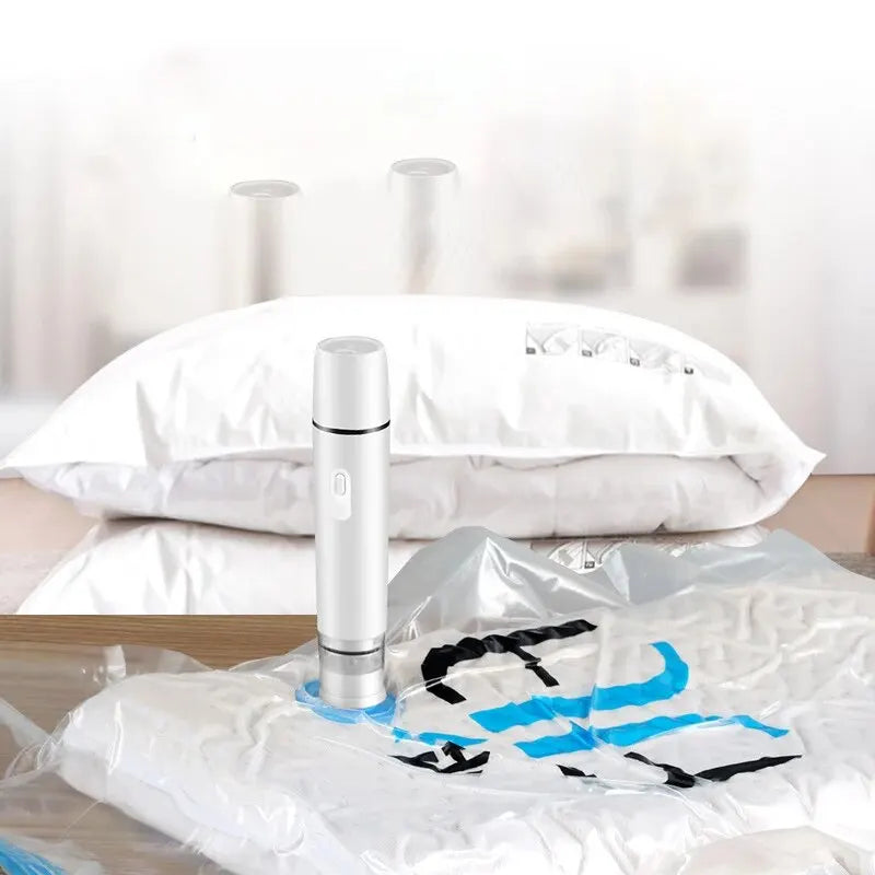 Mini Handheld Vacuum Sealer – Portable USB Electric Food Sealing Machine for Kitchen