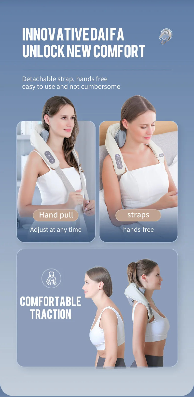 Cervical Spine Kneading Massager