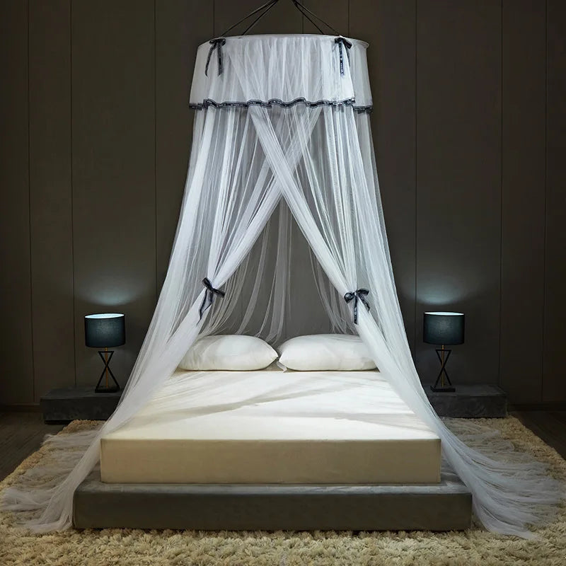 Baby Bed Canopy Mosquito Net – Hanging Crib Tulle Curtains for Nursery & Children’s Room Decor