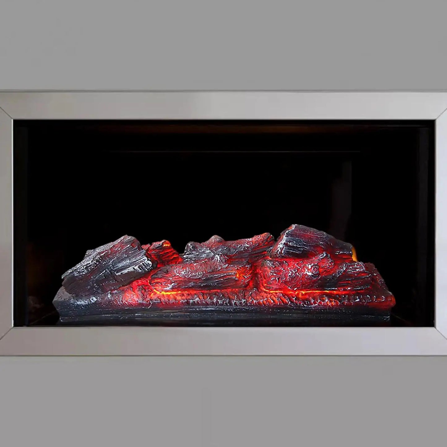 Electric Fireplace Flame Lamp – Simulated Charcoal Firewood Decorative Light for Home, Exhibitions & Shooting Props (US Plug)