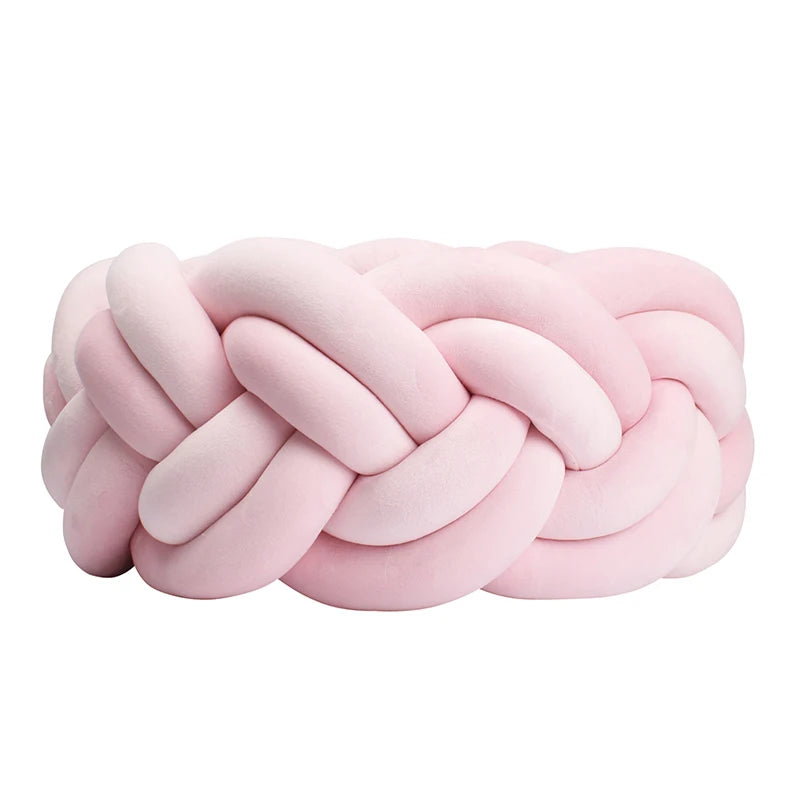 Braided Baby Crib Bumper – 300/400cm Soft Cushion Bed Protector for Newborns & Nursery Decoration