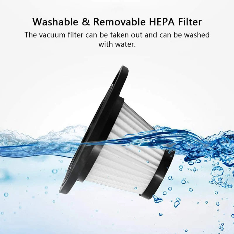 Wireless Handheld Vacuum Cleaner – Powerful Cyclone Suction, Rechargeable for Car & Home