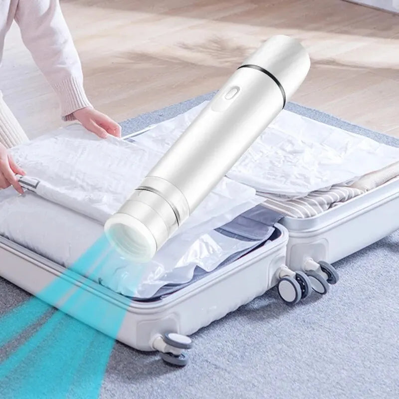 Mini Handheld Vacuum Sealer – Portable USB Electric Food Sealing Machine for Kitchen