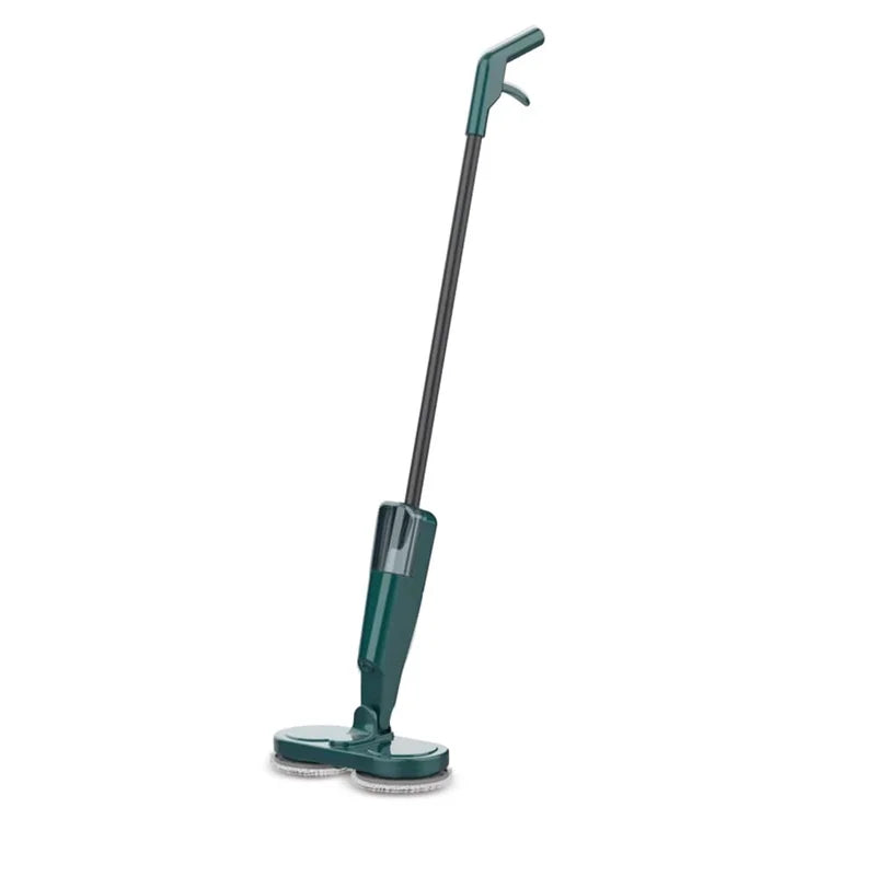 Wireless Electric Spin Mop – 2-in-1 Automatic Wet & Dry Floor Scrubber for Home, Car & Windows