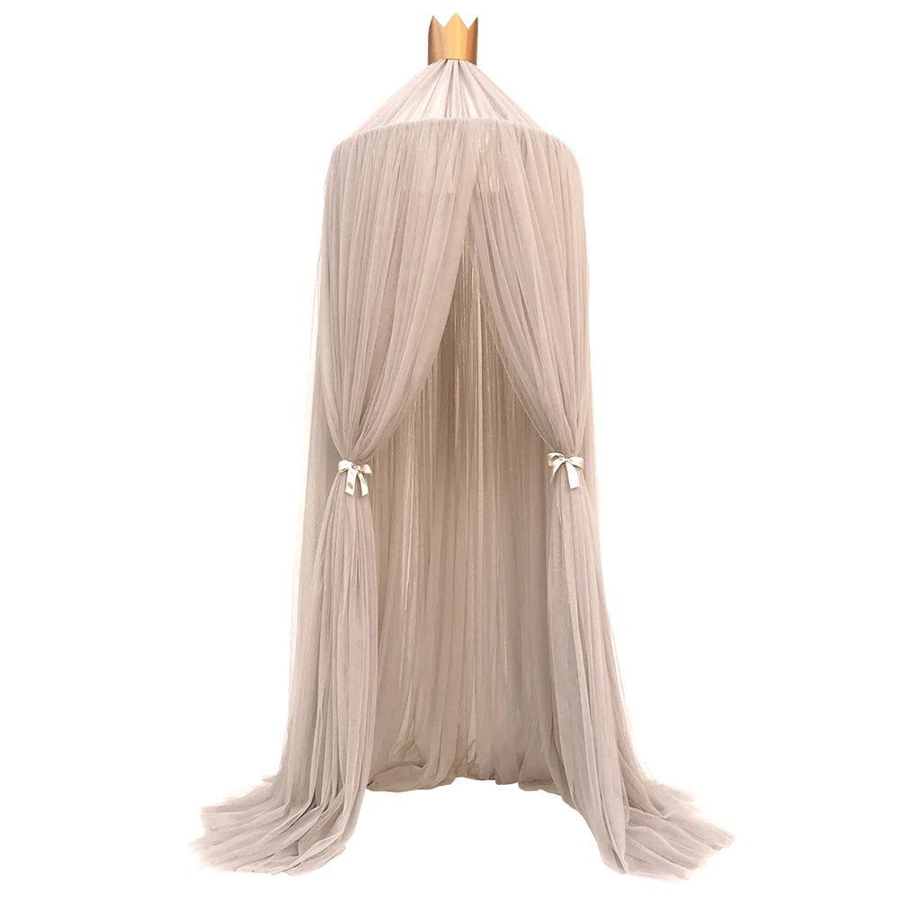 Baby Bed Canopy Mosquito Net – Hanging Crib Tulle Curtains for Nursery & Children’s Room Decor