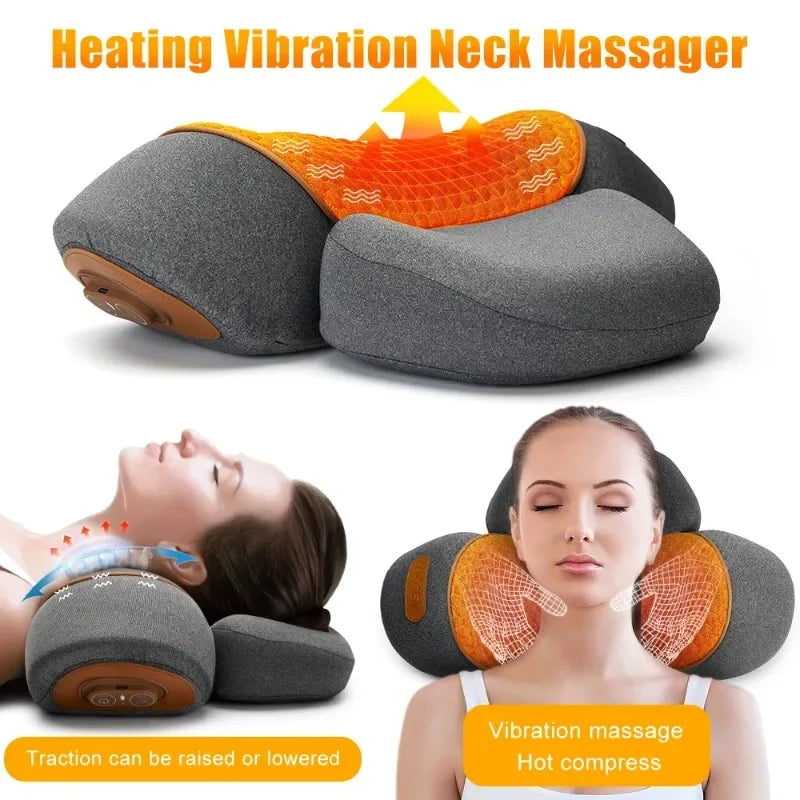Electric Neck Cervical Massager Pillow