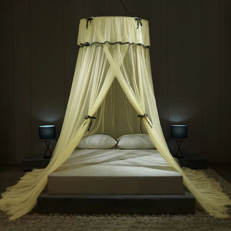 Baby Bed Canopy Mosquito Net – Hanging Crib Tulle Curtains for Nursery & Children’s Room Decor