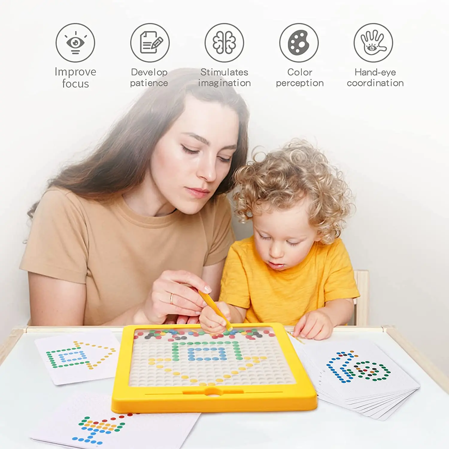 MagnaDots™ - Magnetic Drawing Board