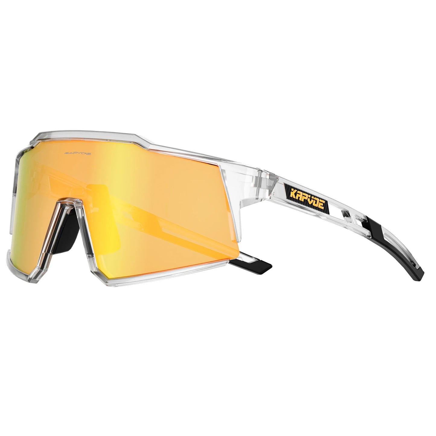 Kapvoe Men’s Cycling Glasses – UV400 Sports Sunglasses for Road & MTB Riding