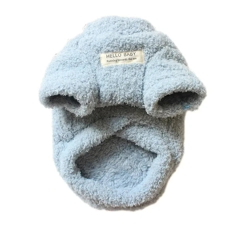 Winter Warm Dog Sweater – Soft Plush Coat for Small Dogs (Chihuahua, Teddy, Puppies)