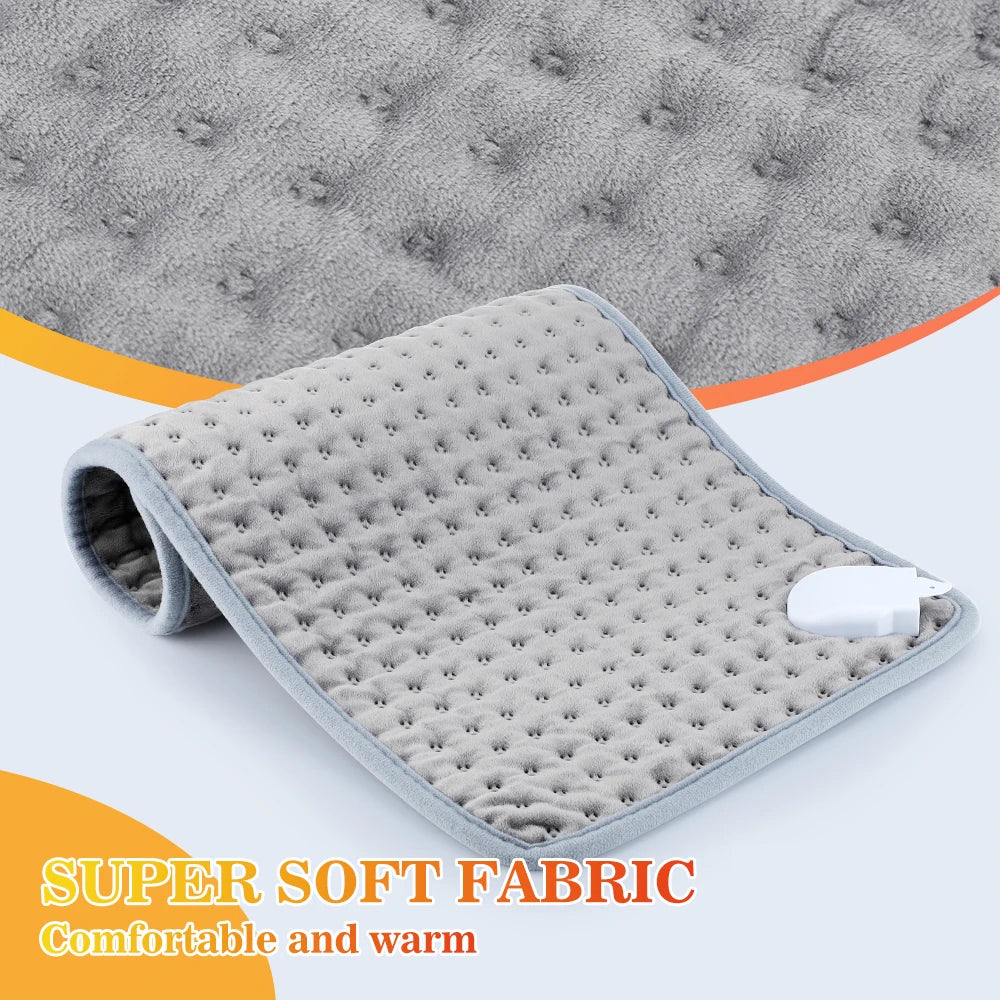 Electric Heating Pad – Washable Warm Blanket for Bed, Office, Hands & Feet (60×30cm)