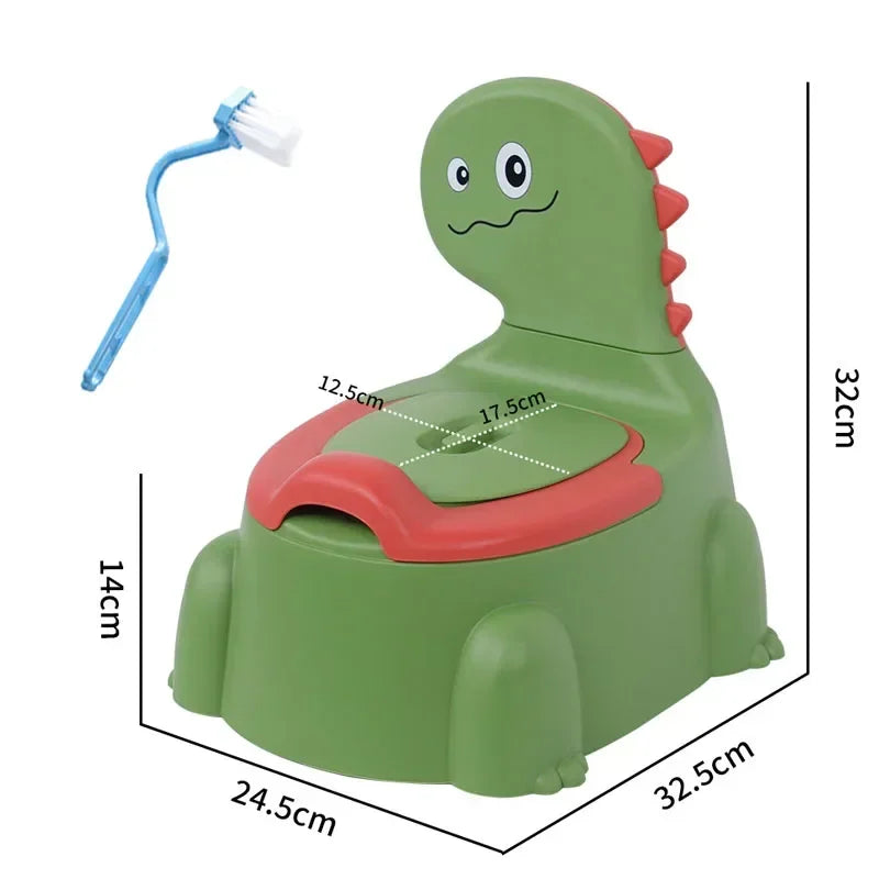 Cartoon Dinosaur Baby Potty – Thickened Toilet Training Seat for Boys & Girls
