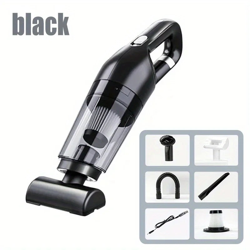 Handheld Vacuum Cleaner – Rechargeable Portable 10000PA Wireless Vacuum for Car & Home