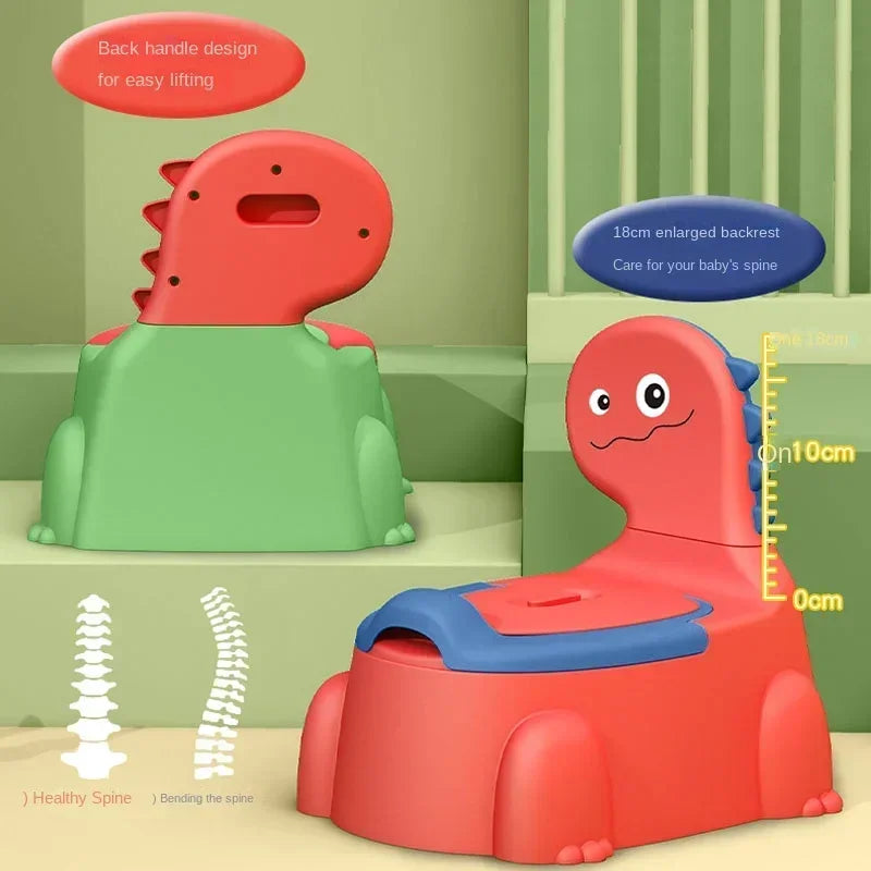 Cartoon Dinosaur Baby Potty – Thickened Toilet Training Seat for Boys & Girls