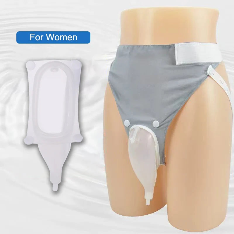 Silicone Adults Urine Collector with Catheter Bag