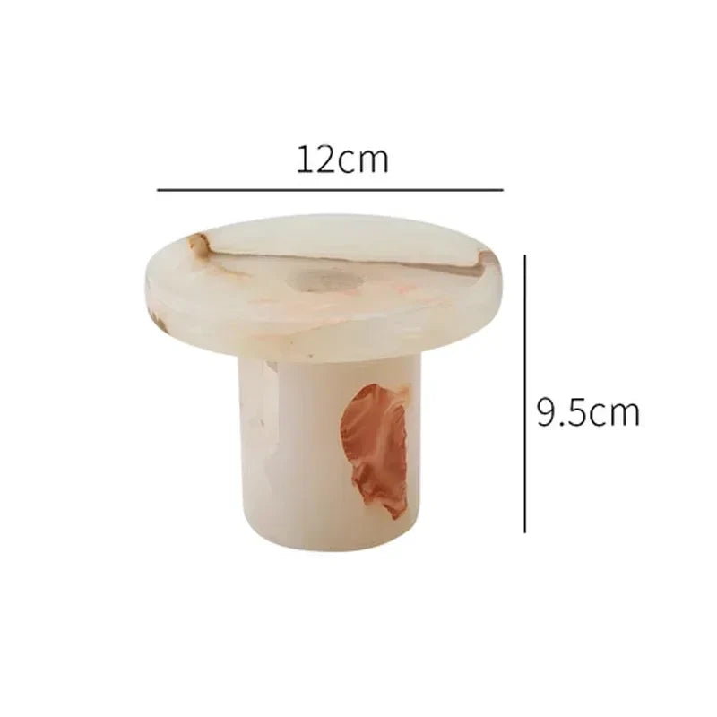 Natural Marble & Jade Wax Melt Burner - 5 Colours