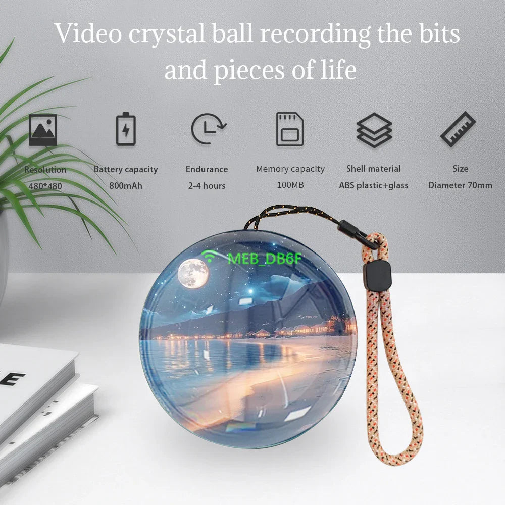 WiFi 3D Visual Display Crystal Ball