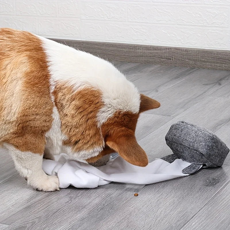 Plush Dog Snuffle Toy – Interactive Chew & Slow Feeding Toy for Small & Medium Dogs