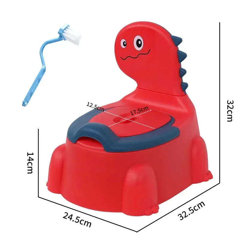 Cartoon Dinosaur Baby Potty – Thickened Toilet Training Seat for Boys & Girls