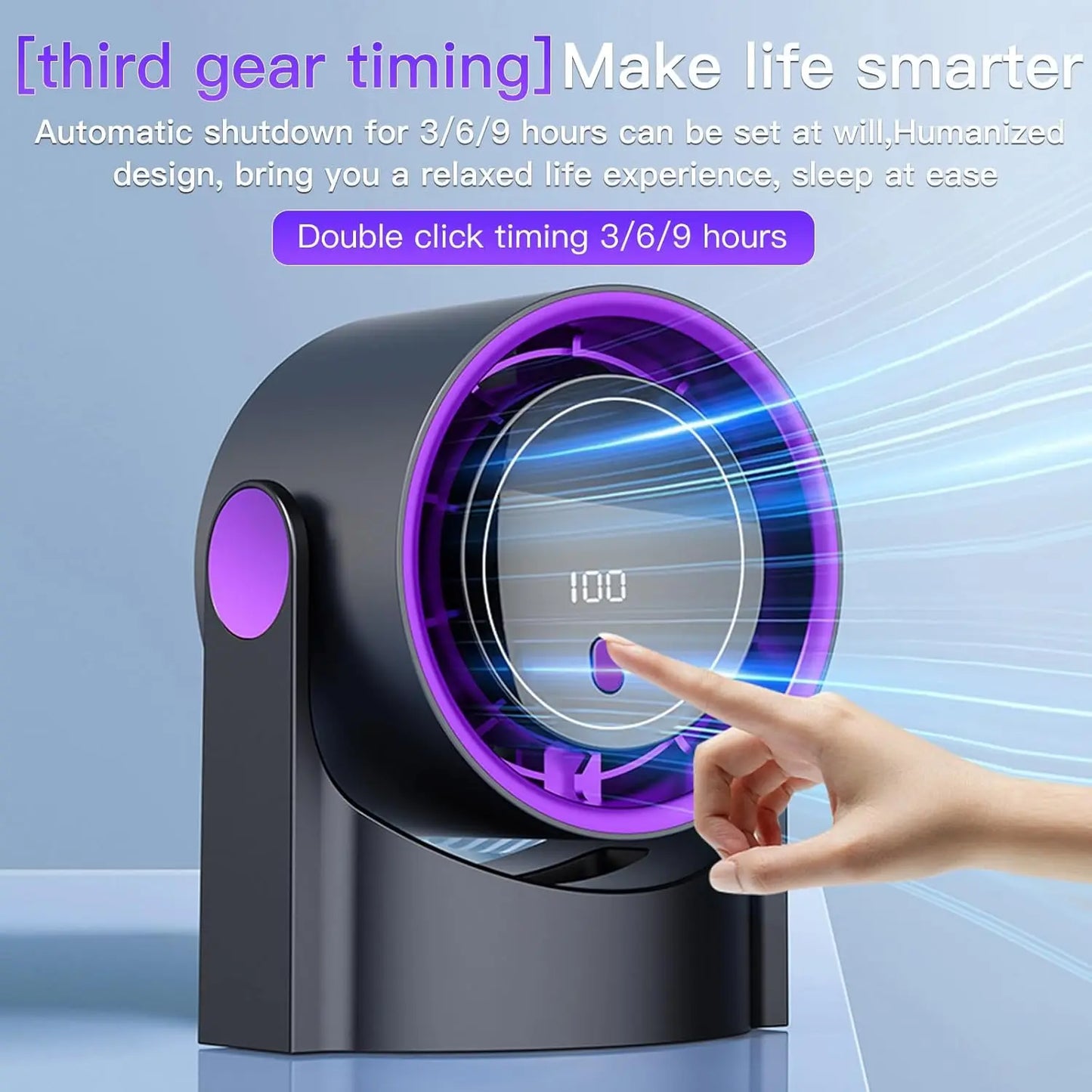Smart Desktop Electric Fan