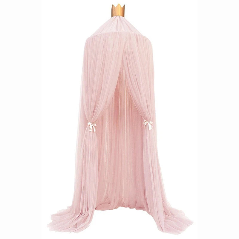Baby Bed Canopy Mosquito Net – Hanging Crib Tulle Curtains for Nursery & Children’s Room Decor