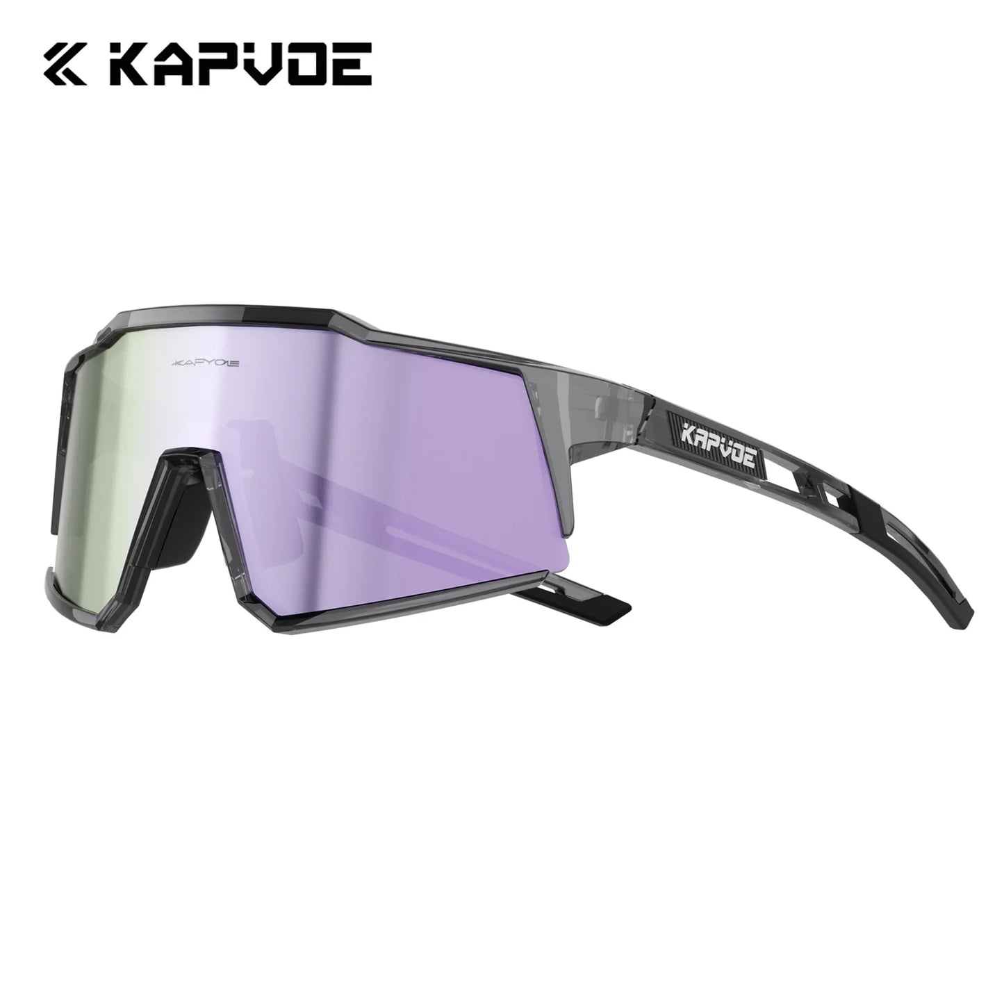 Kapvoe Men’s Cycling Glasses – UV400 Sports Sunglasses for Road & MTB Riding