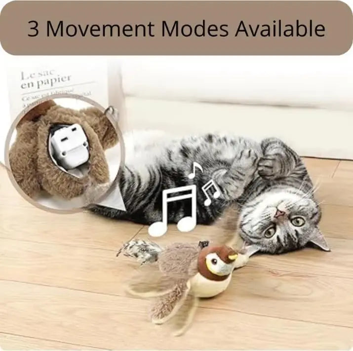 Flapping Bird Interactive Cat Toy