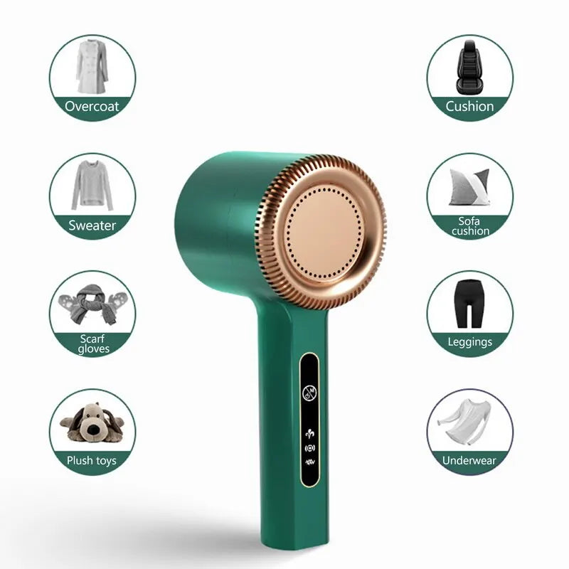 USB Rechargeable Lint Remover – Electric Clothes & Sweater Shaver for Fuzz Removal