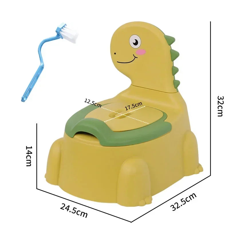 Cartoon Dinosaur Baby Potty – Thickened Toilet Training Seat for Boys & Girls